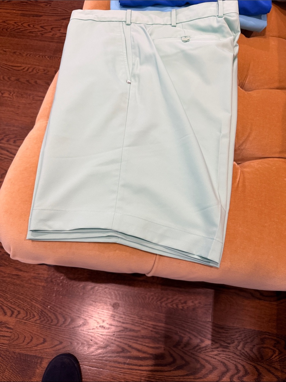 RLX Ralph Lauren Light Mint Flat Front Men's Shorts